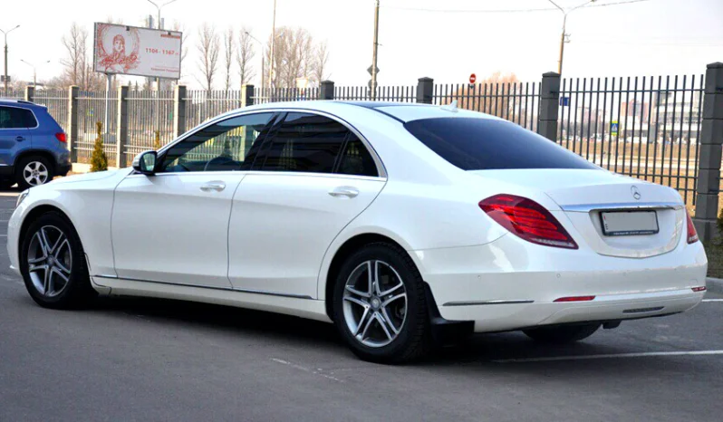 Аренда Mercedes S-Class W222 Long White full