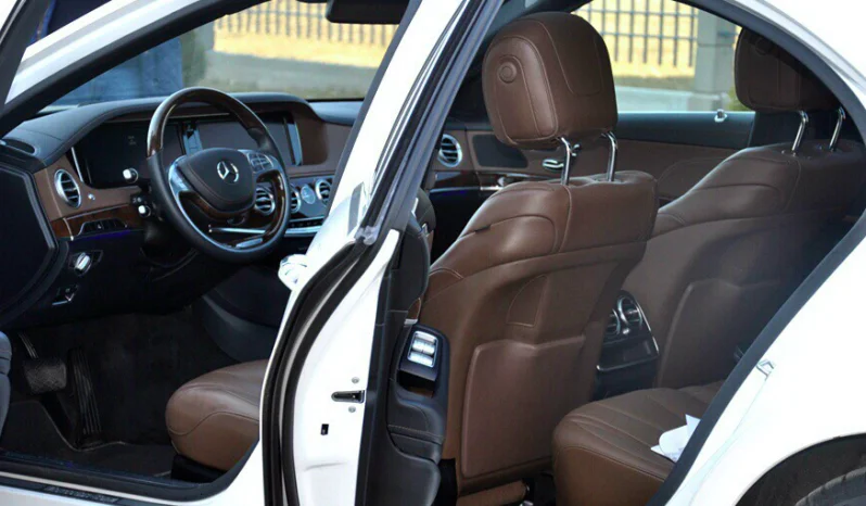 Аренда Mercedes S-Class W222 Long White full