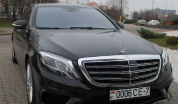 Аренда Mercedes S-Class W222 Long 2018 full